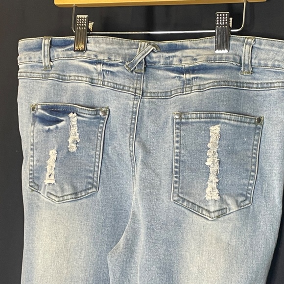 Truly Me sequin front jeans - Picture 2 of 4